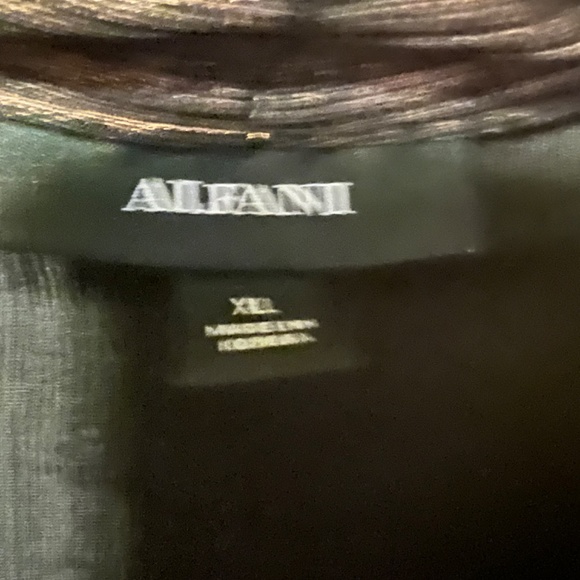 Alfani Metallic Twist Top - Size XL - Picture 2 of 6